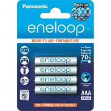 Panasonic Eneloop AAA 750mAh instant akku 4db/bliszter (BK-4MCCE/4BE)